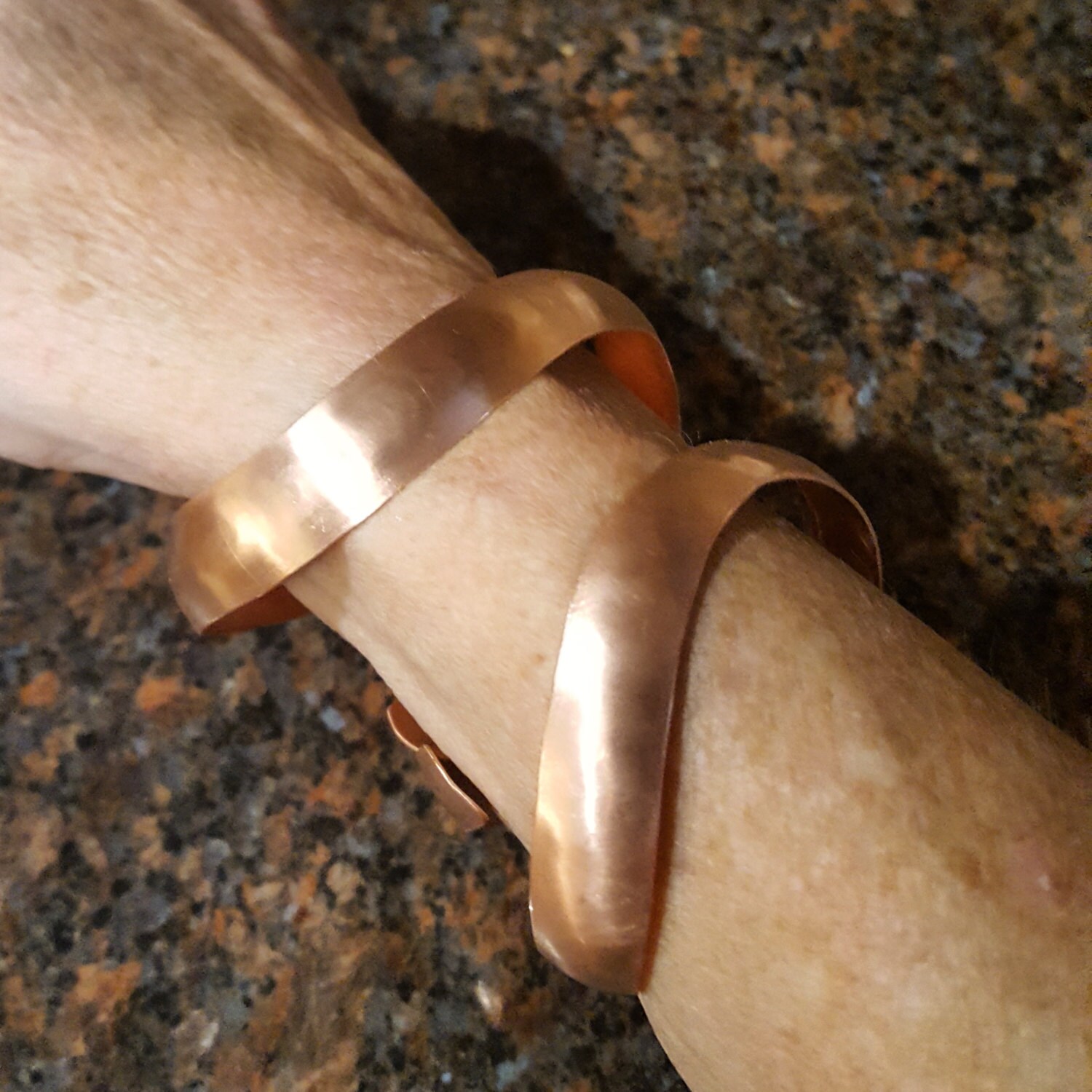 Kupfer Armreif von DianaReevesJewelry