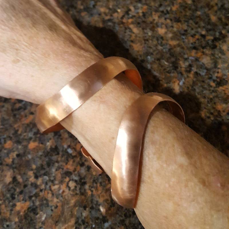 Kupfer Armreif von DianaReevesJewelry