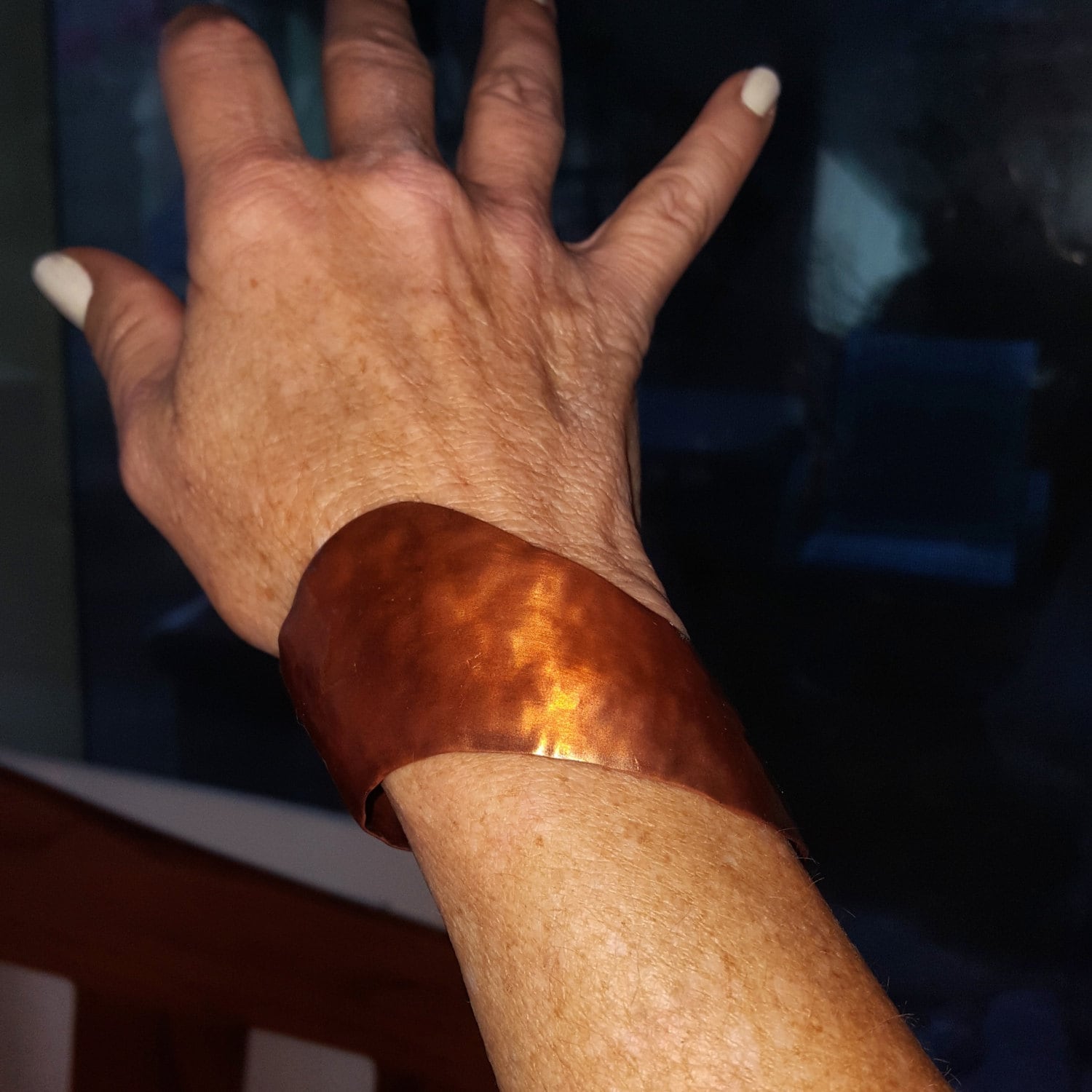 Kupfer Armreif von DianaReevesJewelry