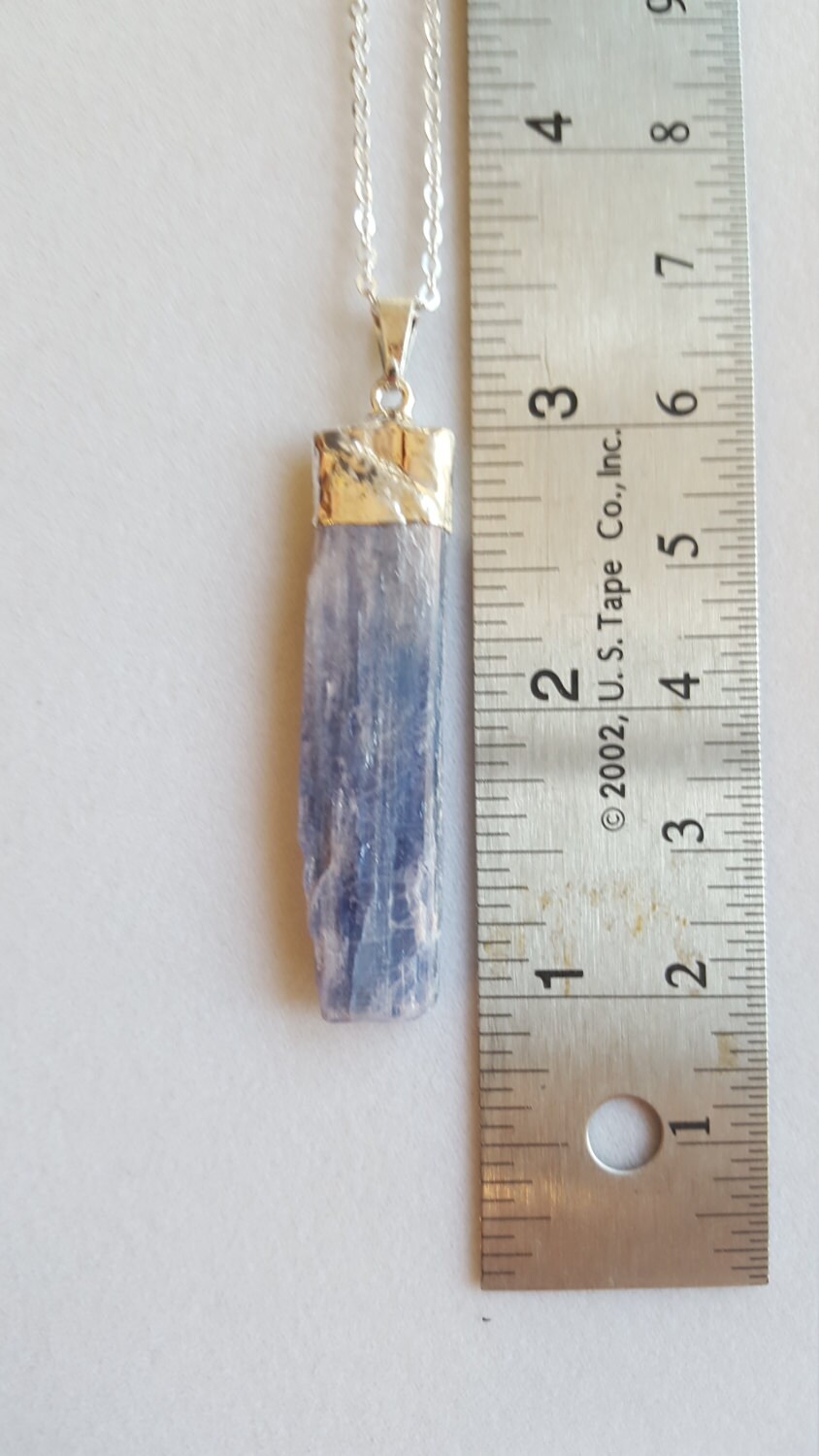 Kyanit Und Sterling Silber Halsketten von DianaReevesJewelry