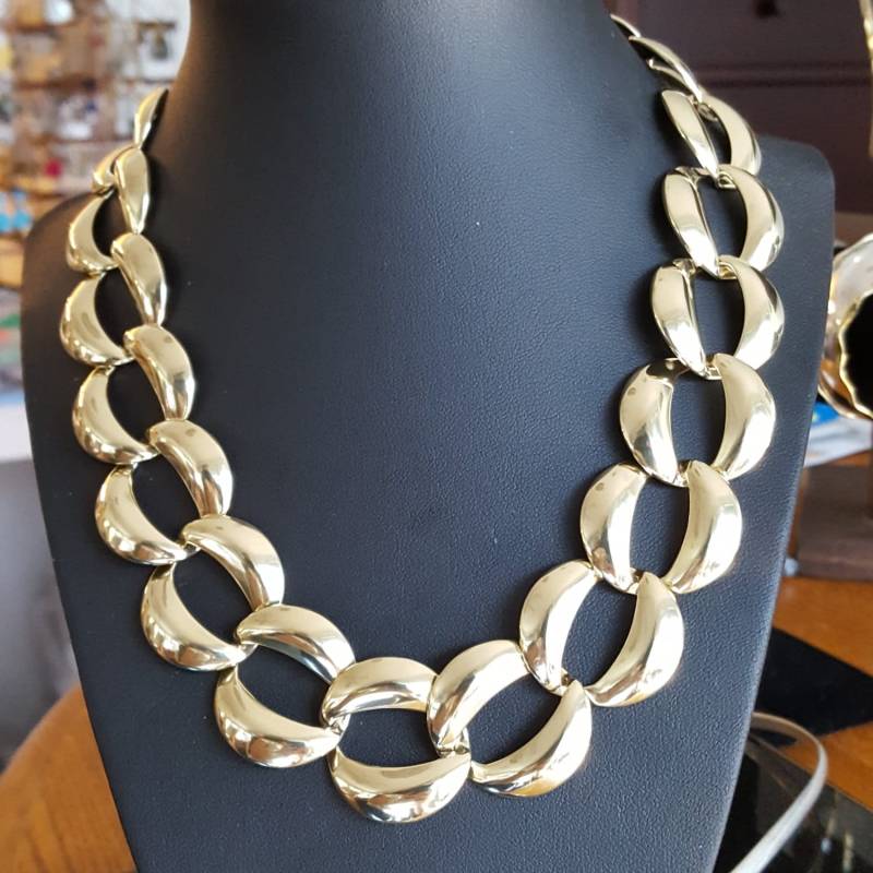 Vintage Messingriese Gliederkette von DianaReevesJewelry