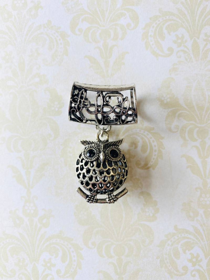 Silber Schal Anhänger, Schmuck, Schmuck von DianaSianCrafts