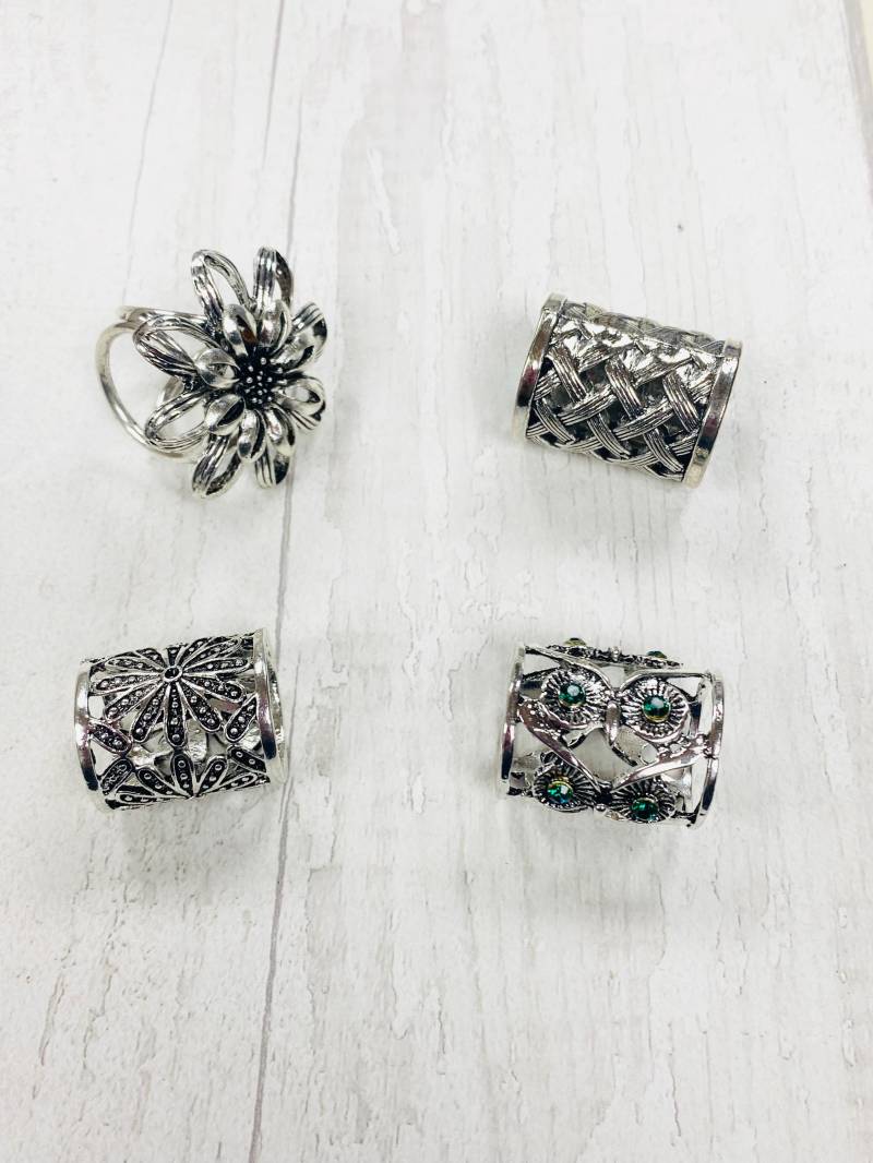 Silber Schal Anhänger Silber, Bail, Anhänger von DianaSianCrafts