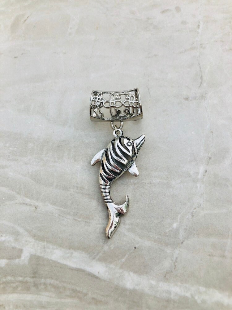 Silber Schalanhänger Delfin von DianaSianCrafts
