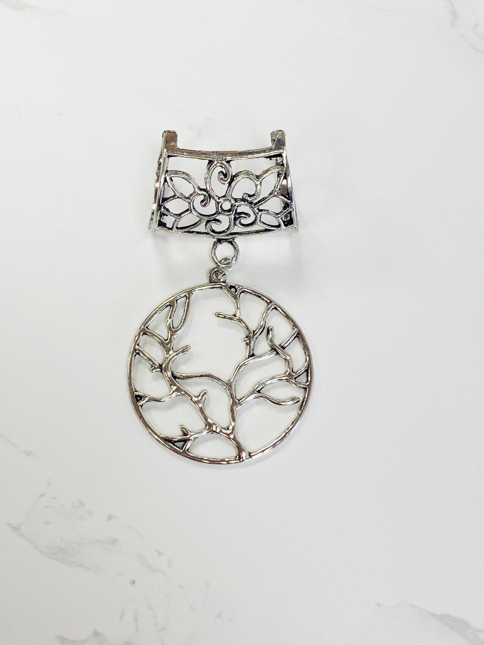 Silberne Schalanhänger, Silberschalanhänger, Schalschmuck, Schalanhänger Silber von DianaSianCrafts