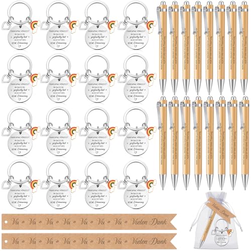 Dianelhall 16 Sets Dankeschön Geschenke Kollegen Holz Kugelschreiber Motivations Schlüsselanhänger mit Mullbeutel Abschiedsgeschenk kleine Geschenke für Kollegin Erzieherin Mitarbeiter Dianelhall 16 Sets Dankeschön Geschenke Kollegen Holz Kugelschreiber Motivations Schlüsselanhänger mit Mullbeutel Abschiedsgeschenk kleine Geschenke für Kollegin Erzieherin Mitarbeiter von Dianelhall