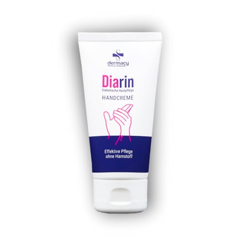 DIARIN Handcreme, 50 ml - Medizinische Spezialpflege für diabetische Haut von Diarin
