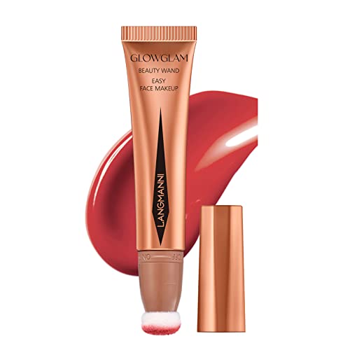 Beauty Wand Liquid Face Concealer Contouring Highlighter Rouge Mit Kissen Applikator Gesichts Make Up Gesicht Mit Kissen Applikator von Diarypiece