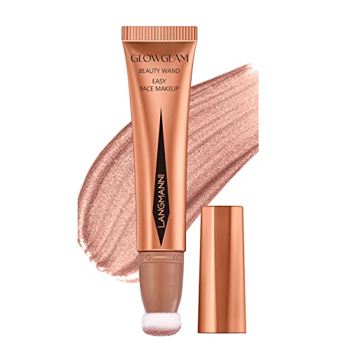 Beauty Wand Liquid Face Concealer Contouring Highlighter Rouge Mit Kissen Applikator Gesichts Make Up Gesicht Mit Kissen Applikator von Diarypiece