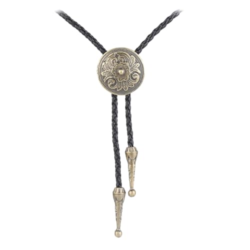 Diarypiece Western Bolo Tie Indianer Bolo Krawatte Vintage Bolo Krawatte Cowboy Bolo, Kauri, bronze von Diarypiece