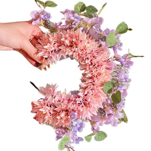 Ethnische Braut Stirnband Haarkranz Blumen Hochzeit Blumen Stirnband Doppelseitiges Haarband Haarschmuck Geburtstag Haarschmuck von Diarypiece