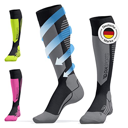 Diasports Skisocken für Herren und Damen | Ideal für Kalte Temperaturen Mit Zusätzlicher Kompression | Snowboardsocken, Kinder-Skisocken, Ski Socks [1 Paar] von Diasports