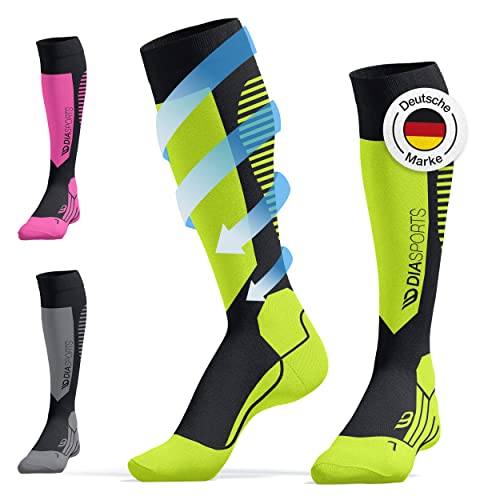 Diasports Skisocken für Herren und Damen | Ideal für Kalte Temperaturen Mit Zusätzlicher Kompression | Snowboardsocken, Kinder-Skisocken, Ski Socks [1 Paar] von Diasports