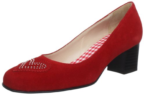 Diavolezza Damen LEA Pumps, Rot (Red) von Diavolezza