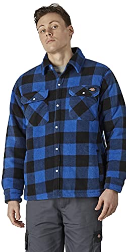 Dickies Fleece Thermohemd Portland, SH5000, Holzfällerhemd(Royalblau, 3XL) von Dickies