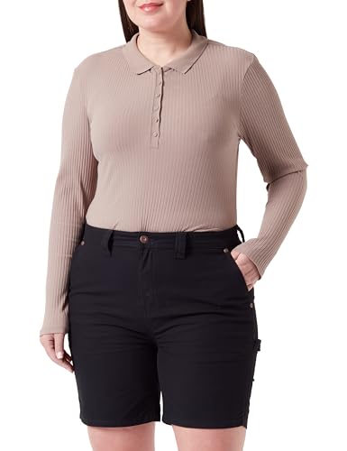 Dickies, Damen, Dickies Zimmermannsshorts für Damen, RINSED BLACK, 28 Dickies, Damen, Dickies Zimmermannsshorts für Damen, RINSED BLACK, 28 von Dickies