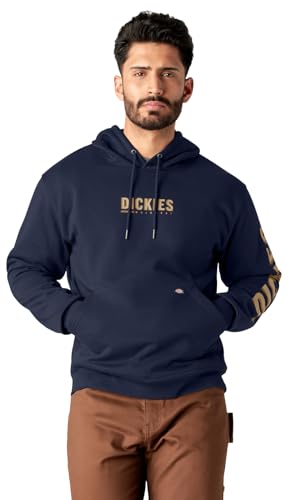 Dickies, Herren, Dickies Grafik-DWR-Fleecepullover, DUNKELNAVAIR, XXL von Dickies