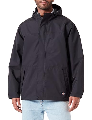 Dickies, Herren, Dickies Wasserdichte Regenjacke, Schwarz, XXL von Dickies