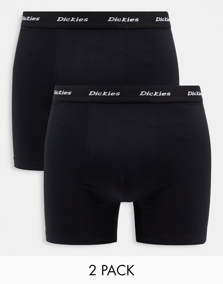 Dickies - 2er-Multipack eng geschnittene Boxershorts in Schwarz von Dickies