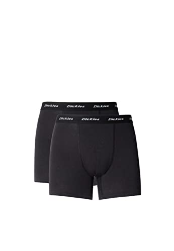 Dickies 2er-Pack Trunks Boxershorts, Schwarz , M von Dickies