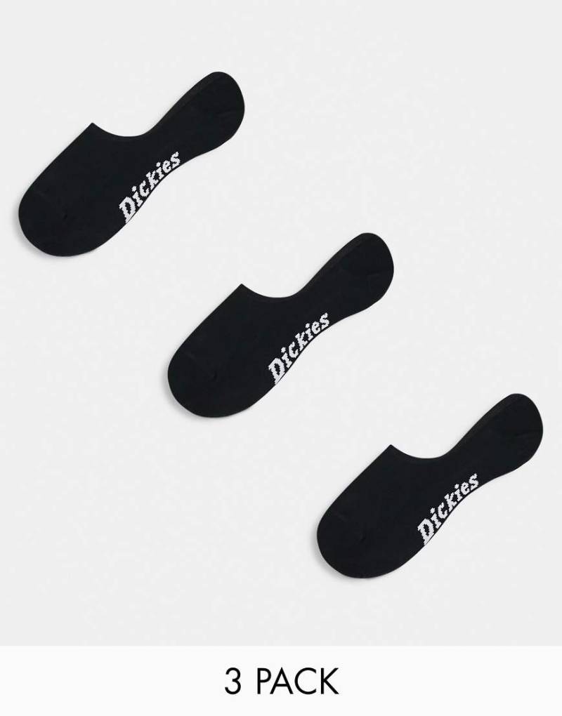 Dickies - 3er-Pack Füßlinge-Schwarz Dickies - 3er-Pack Füßlinge-Schwarz von Dickies