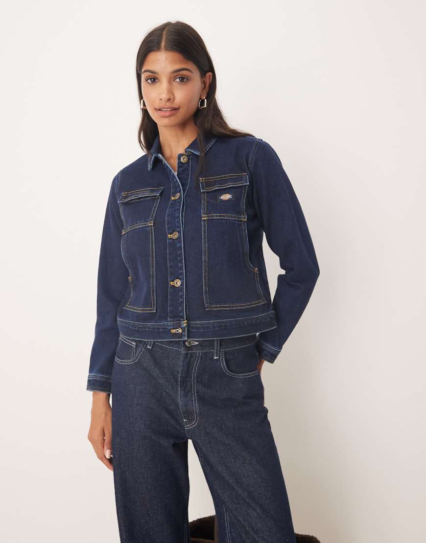 Dickies - APAC - Jeansjacke in Indigo-Blau von Dickies