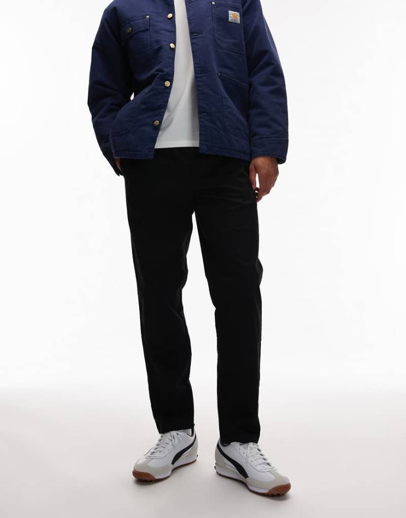 Dickies - APAC - Regular-Fit-Hose in Schwarz mit verstärkter Kniepartie Dickies - APAC - Regular-Fit-Hose in Schwarz mit verstärkter Kniepartie von Dickies