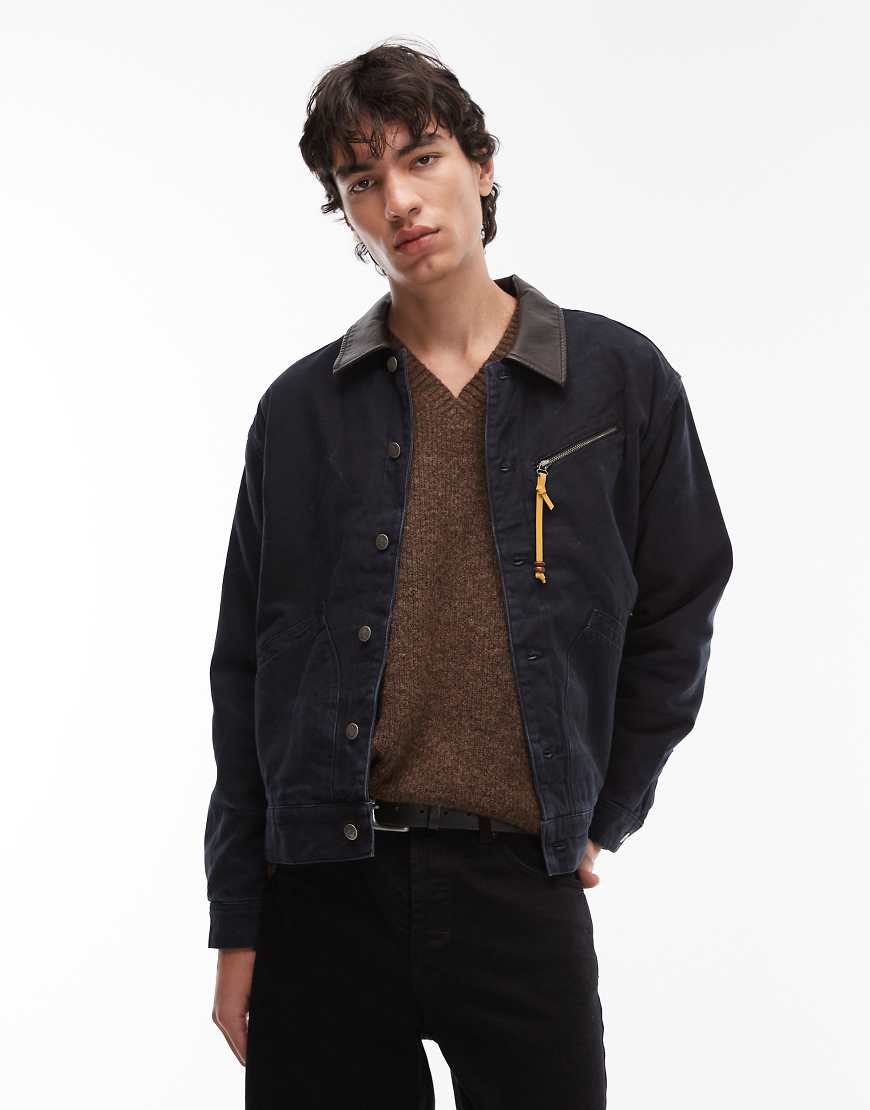 Dickies - APAC - Wattierte Jacke aus Canvas in Marineblau von Dickies