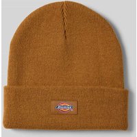 Dickies Beanie in Strick-Optik Modell 'Gibsland' in Senf, Größe 1 von Dickies