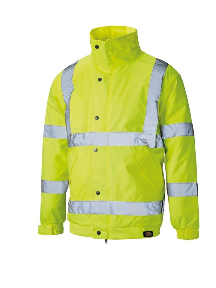 Dickies Bomberjacke Hi Vis Bomberjacke, Warnschutzjacke SA22050 mit Reflexstreifen von Dickies