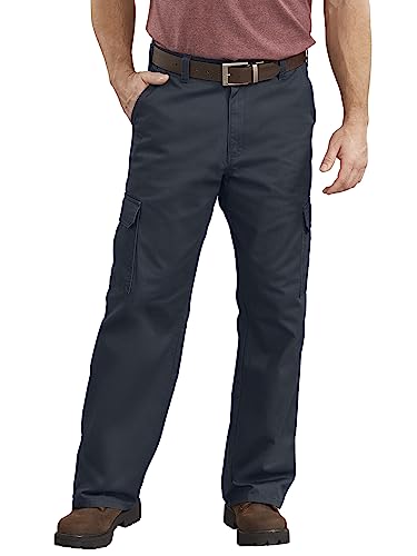 Dickies Cargo-Arbeitshose für Herren, lockere Passform, Dunkles Marineblau, 34W / 34L von Dickies