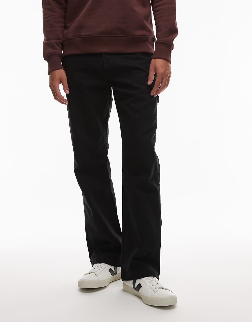 Dickies - Carpenter-Hose aus Canvas in Schwarz von Dickies