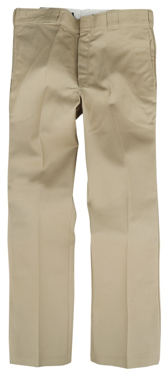 Dickies Chino - 874 Work Pant Rec Khaki - W30L32 bis W38L34 - für Männer - Größe W30L32 - beige von Dickies