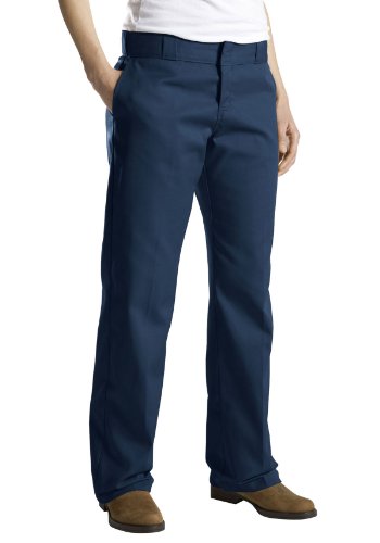 Dickies Original Damen-Arbeitshose mit Falten- und Fleckenresistenz, Dunkles Marineblau, 34 von Dickies