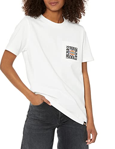 Dickies Damen Aufdruck „100 Years“ T-Shirt, Weiß, Groß von Dickies