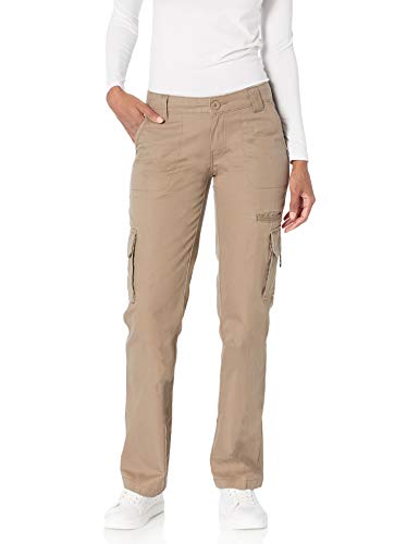 Dickies, Damen, Dickies Cargohose aus Köper, gerade Passform, GESPÜLT KIESELBRAUN, 4/Regular von Dickies