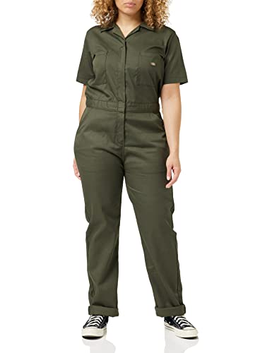 Dickies, Damen, Dickies Flex-Kurzarm-Overall, MOOSGRÜN, M von Dickies