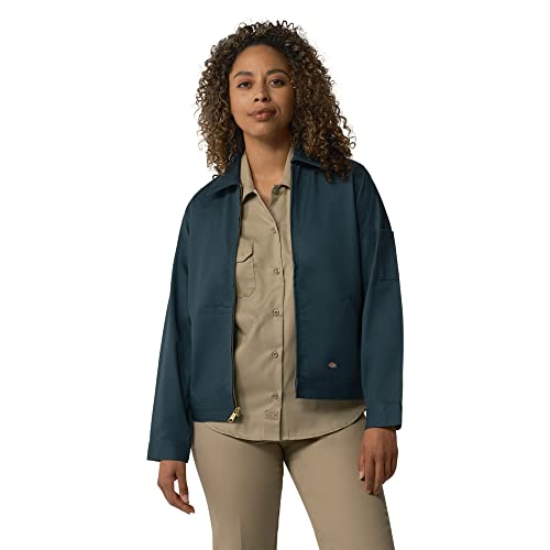 Dickies Damen Damenjacke Eisenhower ungefüttert Jacke, Blau (Airforce Blue), M von Dickies