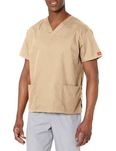 Dickies Damen EDS Signature Scrubs 86706 Missy Fit V-Ausschnitt Top - Braun - Klein von Dickies