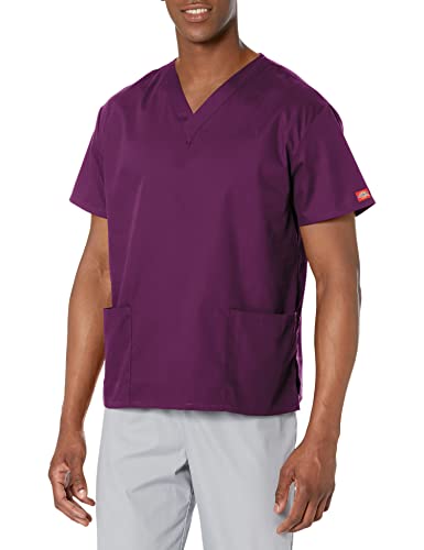 Dickies Damen EDS Signature Scrubs 86706 Missy Fit V-Ausschnitt Top - Violett - Groß von Dickies