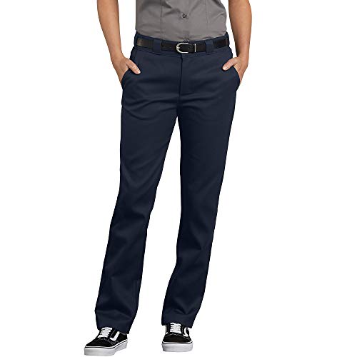 Dickies Damen Flex Slim Fit Work Pants Arbeitshose, Dunkles Marineblau, 42 von Dickies