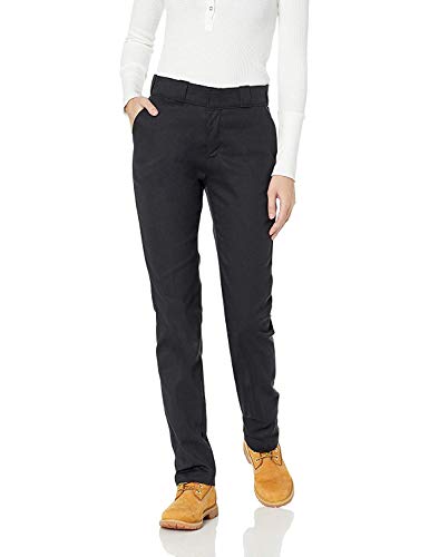 Dickies Damen Flex Slim Fit Work Pants Arbeitshose, Schwarz V1, 42 von Dickies