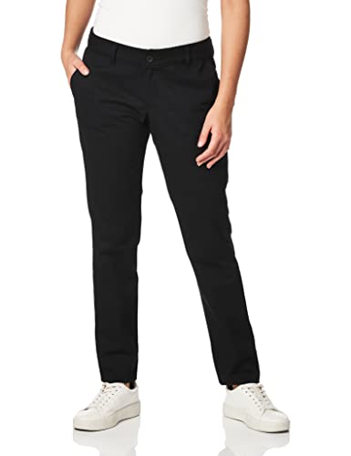 Dickies Damen Mid-Rise, Skinny Stretch Twill Pant Khakis, Schwarz abgespült, 34 von Dickies