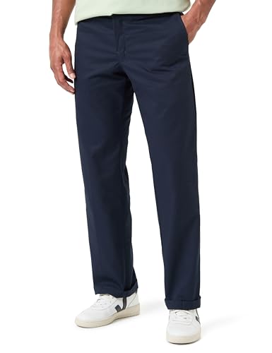 Dickies - Trousers for Men, New Chino Trousers, Action Flex Technology, Dark Navy, 32W/34L von Dickies
