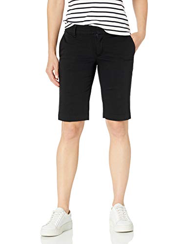 Dickies Damen Perfect Shape Twill Bermuda Shorts, schwarz, 38 von Dickies