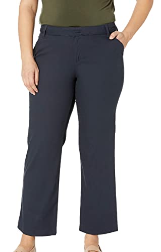 Dickies Damen Relaxed Straight Stretch Twill-Hose, Dunkles Marineblau, 38 Lange von Dickies