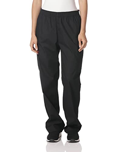 Dickies Damen Signature Elastische Taille Scrubs Hose, Schwarz, X-Large Zierlich von Dickies