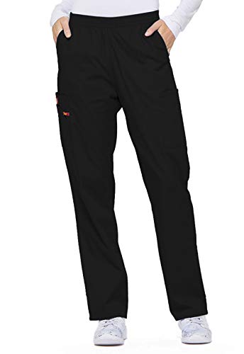 Dickies Damen-Skrubs-Hose mit elastischer Taille - Schwarz - Mittel von Dickies