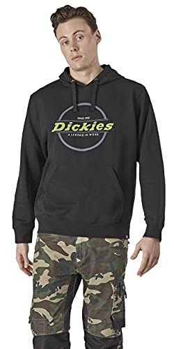 Dickies Herren Hoodie Towson Graph, Schwarz von Dickies