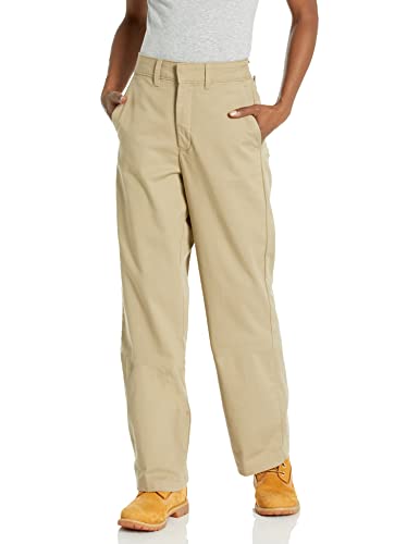 Dickies Damen Twill-Hose mit hohem Bund und weitem Bein, Spülter Wüstensand, 36 von Dickies